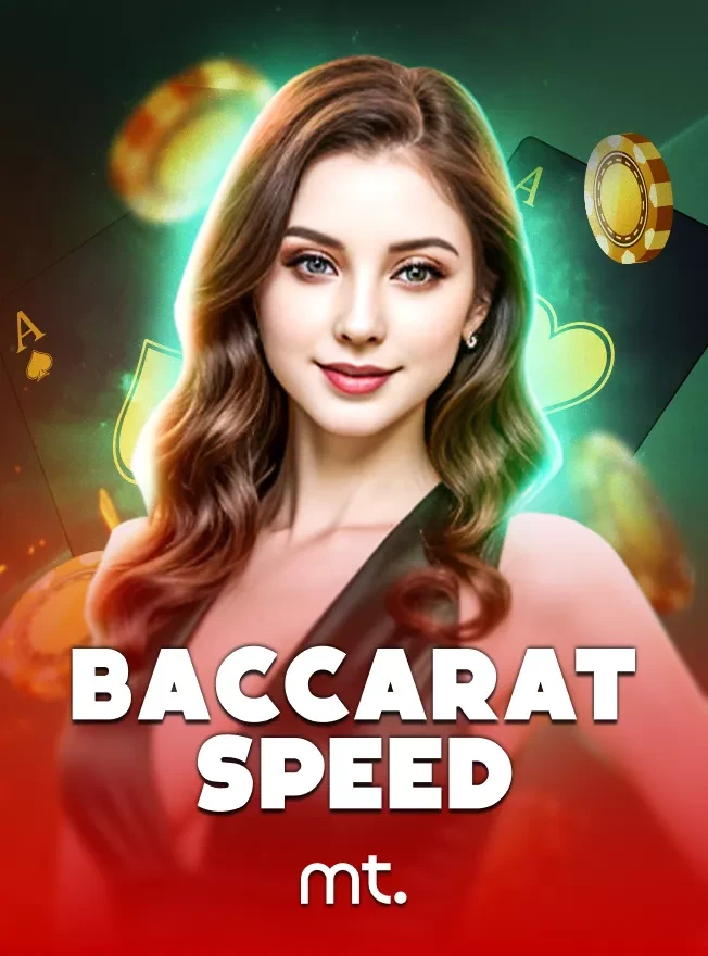 ภาพหน้าปกเกม Speed Baccarat ประกอบเนื้อหาใช้งานบนมือถือของ 4x4bet app