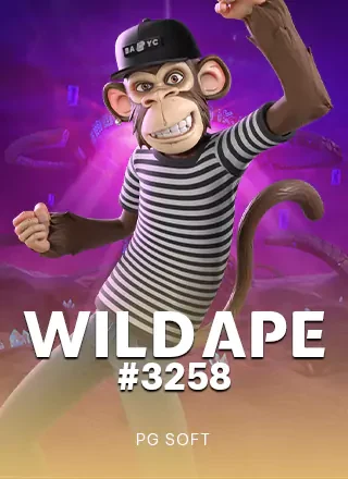 ภาพหน้าปกเกม Wild Ape #3258 ประกอบเนื้อหาหมวดโจ๊กเกอร์ของ 4x4bet joker